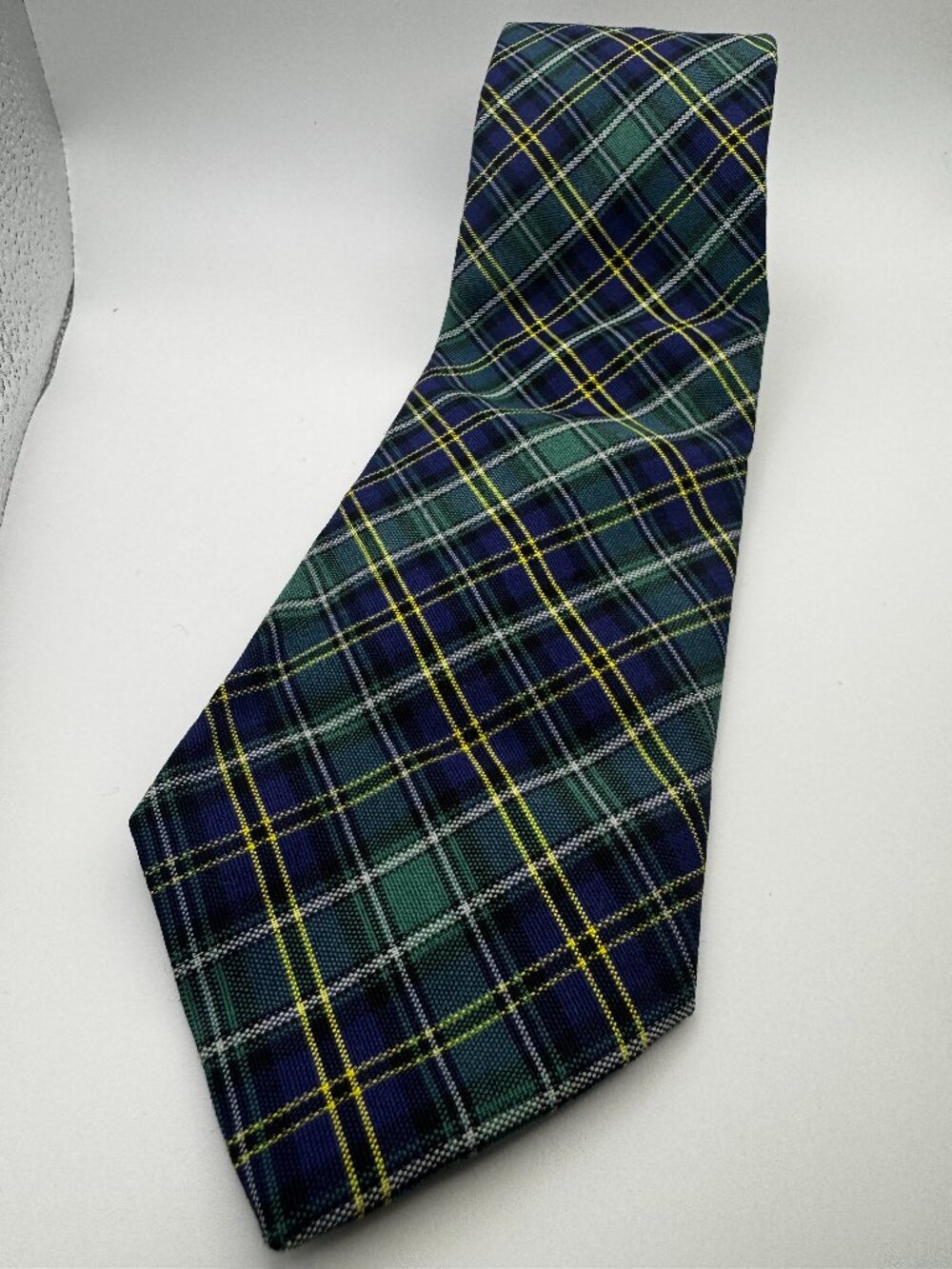 Brooks Brothers Makers Silk Repp Stripe Tie Maroon Navy Gold